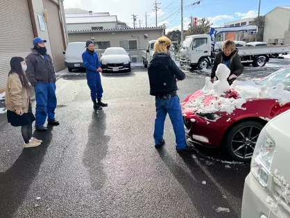 雪だるまづくり